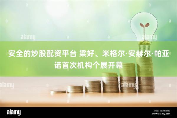 安全的炒股配资平台 梁好、米格尔·安赫尔·帕亚诺首次机构个展开幕