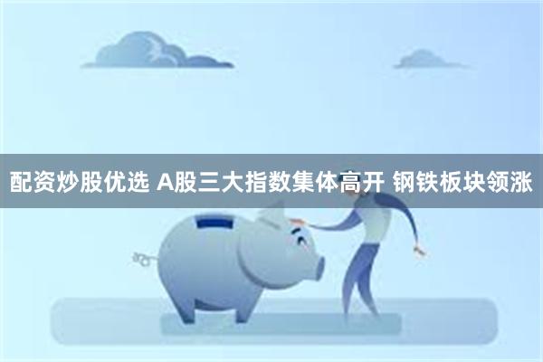 配资炒股优选 A股三大指数集体高开 钢铁板块领涨