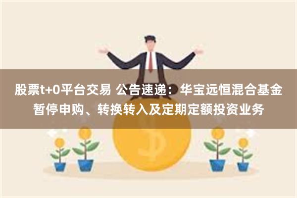 股票t+0平台交易 公告速递：华宝远恒混合基金暂停申购、转换转入及定期定额投资业务