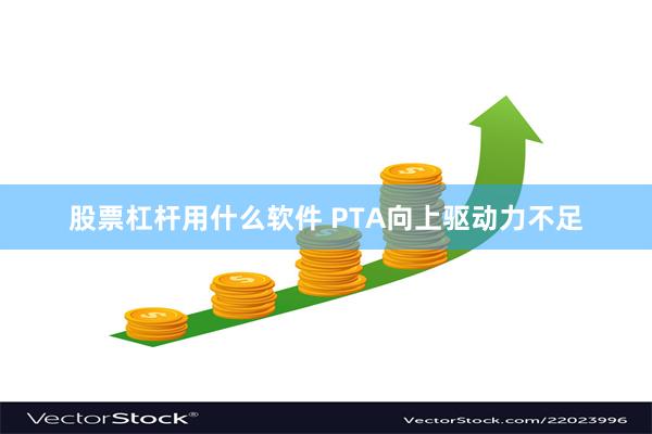 股票杠杆用什么软件 PTA向上驱动力不足